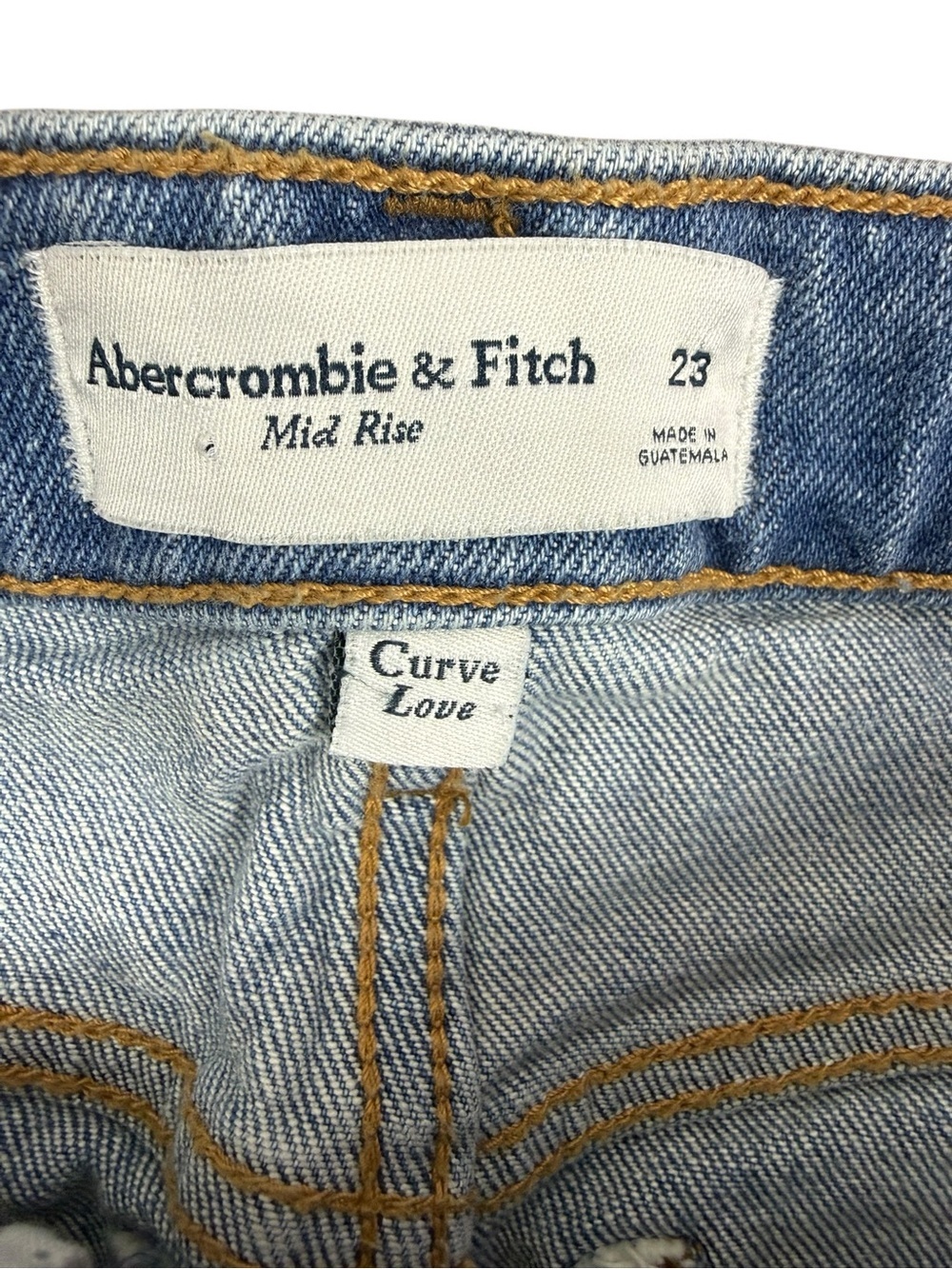 Abercrombie & Fitch Light Blue Denim Skirt - Picture 7 of 9